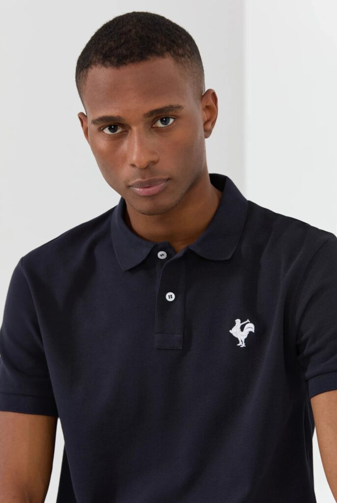 Etienne : Polo avec l’emblématique Logo du Coq Brodé - 42