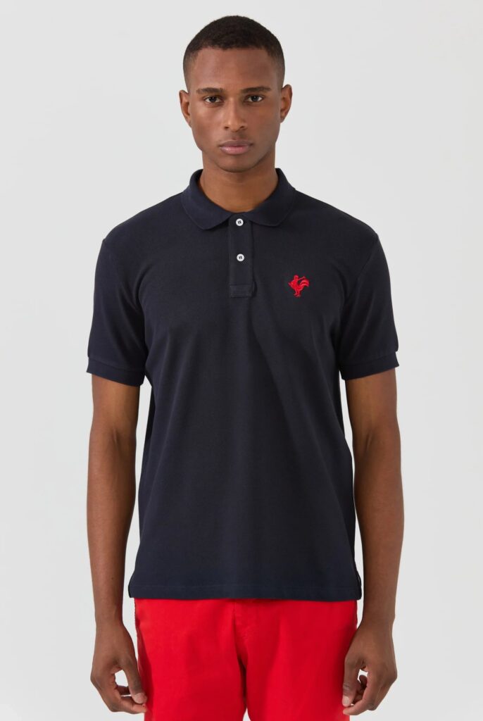 Etienne : Polo avec l’emblématique Logo du Coq Brodé - 37