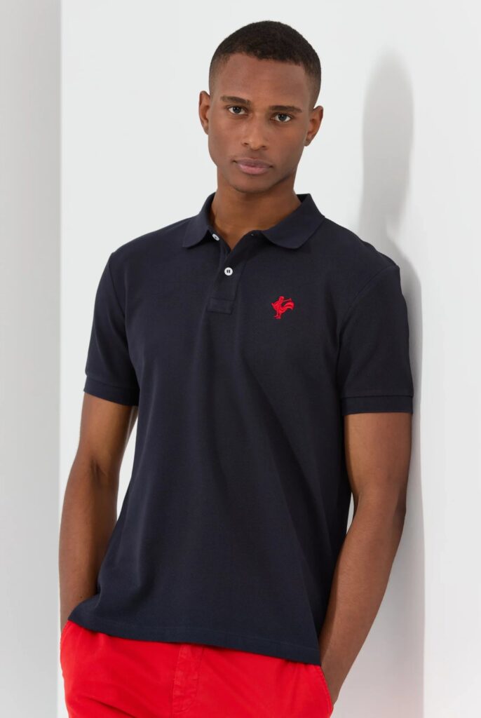 Etienne : Polo avec l’emblématique Logo du Coq Brodé - 38