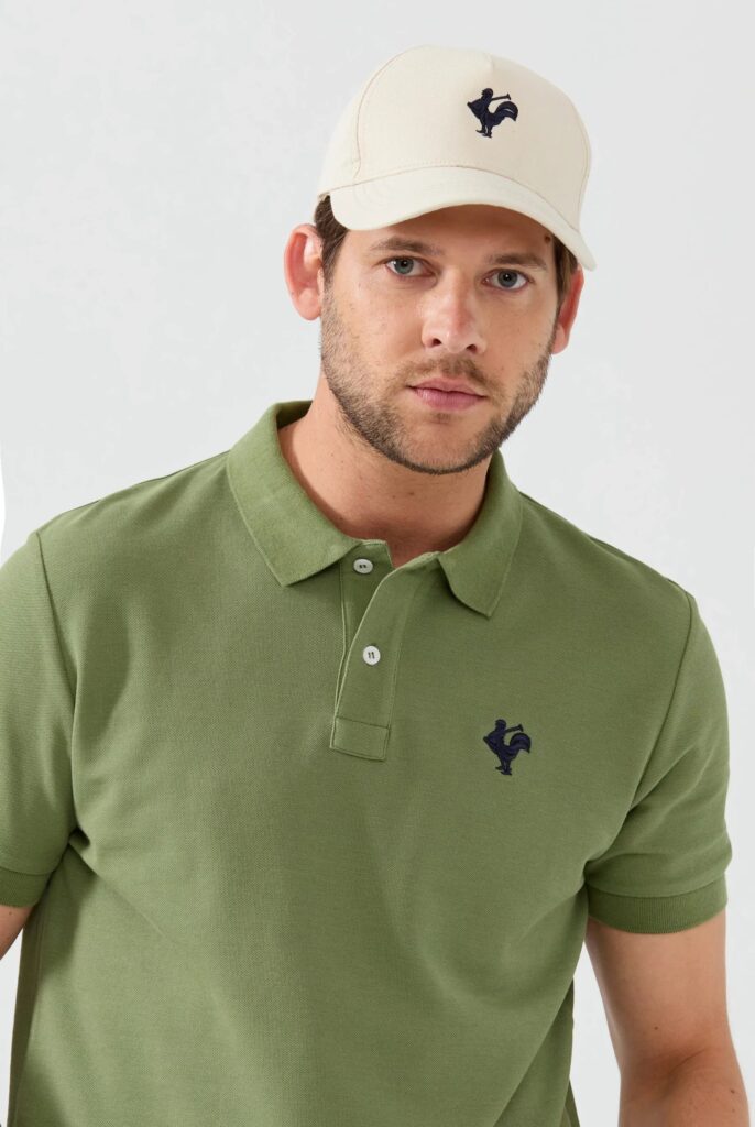 Etienne : Polo avec l’emblématique Logo du Coq Brodé - 33