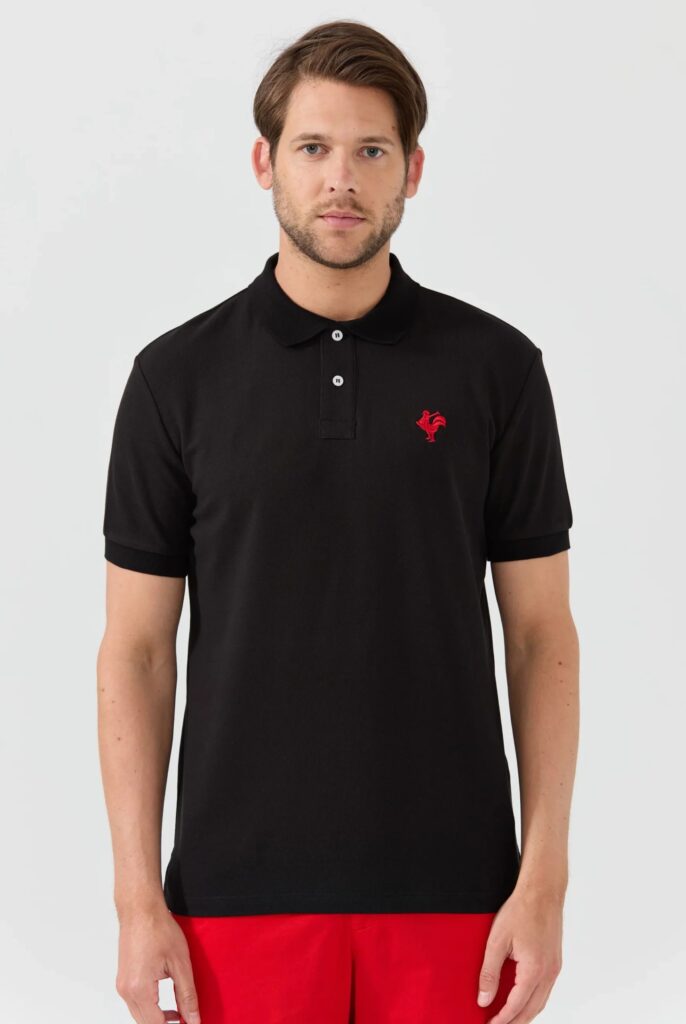 Etienne : Polo avec l’emblématique Logo du Coq Brodé - 19