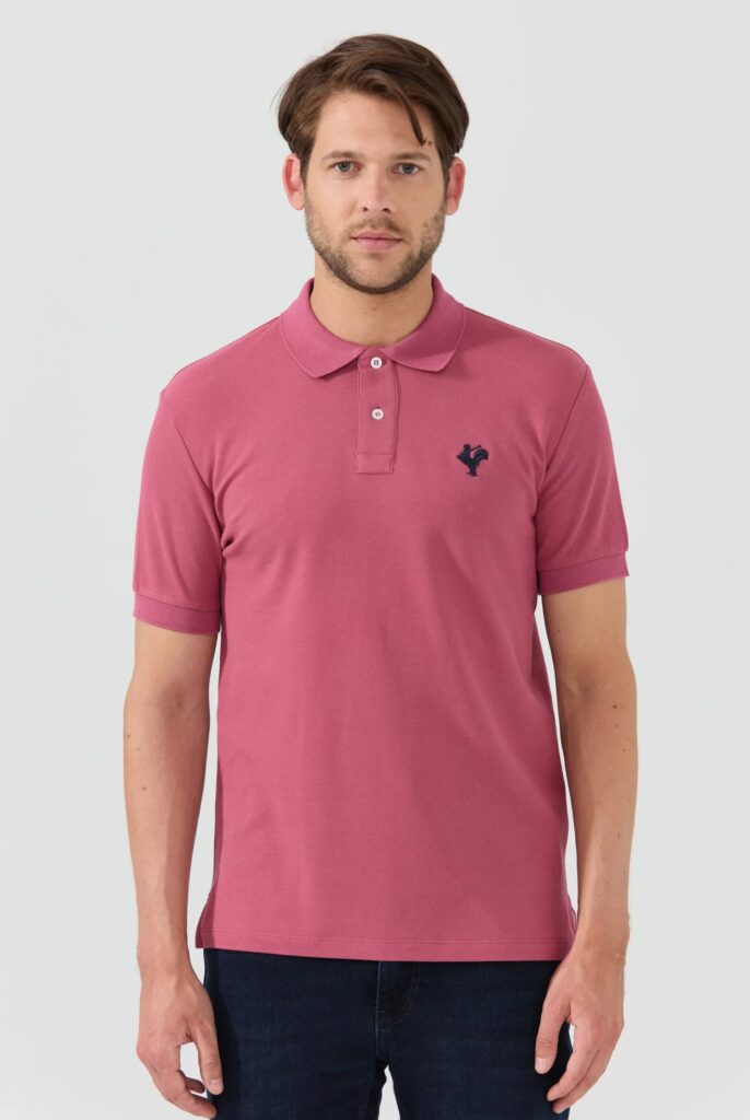 Etienne : Polo avec l’emblématique Logo du Coq Brodé - 9