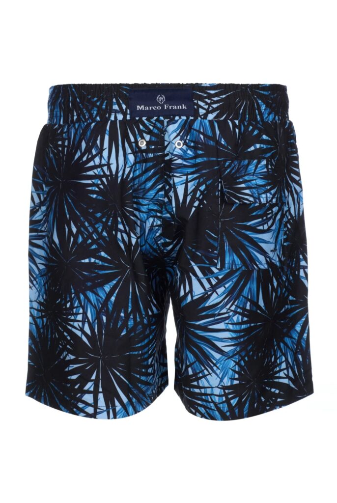 Faber : Short de Bain à Imprimé Tropical, séchage rapide - 4