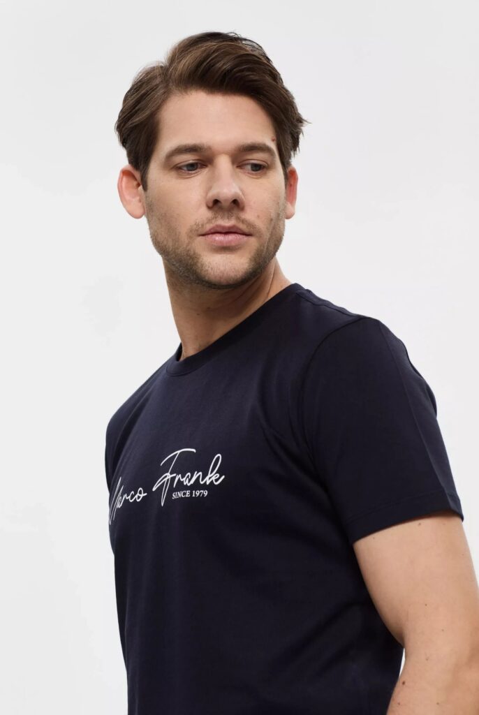 Fabien : T-Shirt avec Logo Manuscrit - 21
