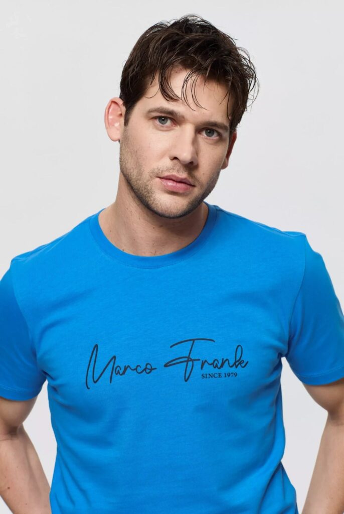 Fabien : T-Shirt avec Logo Manuscrit - 12