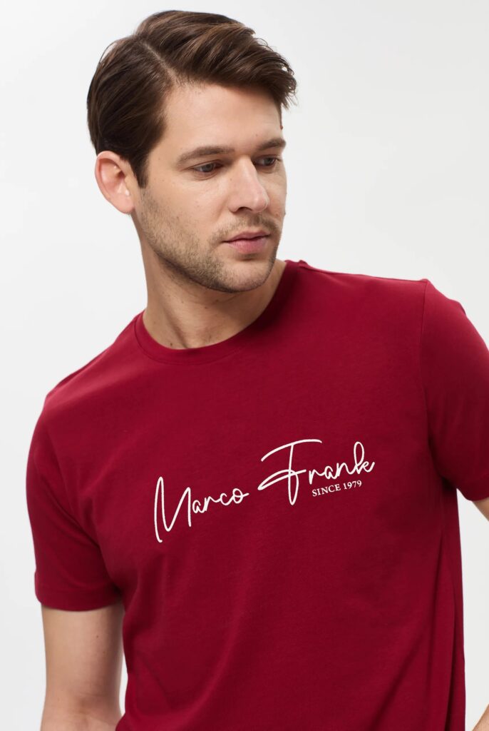 Fabien : T-Shirt avec Logo Manuscrit - 28