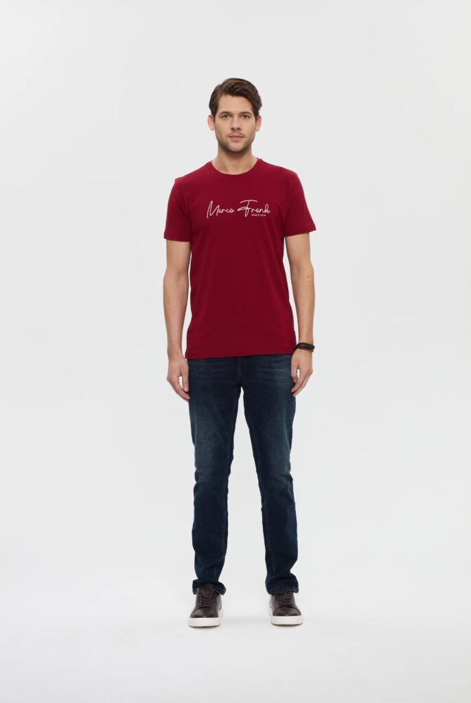 Fabien : T-Shirt avec Logo Manuscrit - 30