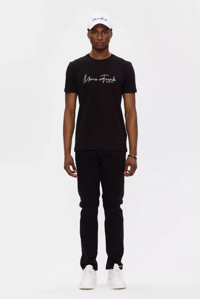 Fabien : T-Shirt avec Logo Manuscrit - 6