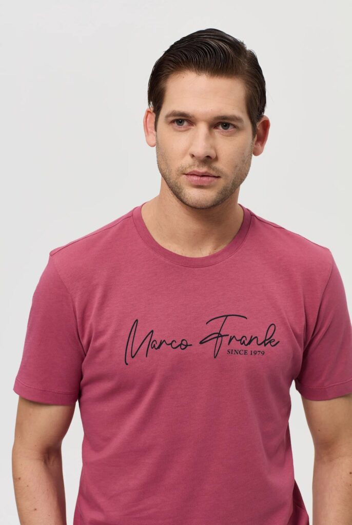 Fabien : T-Shirt avec Logo Manuscrit - 34
