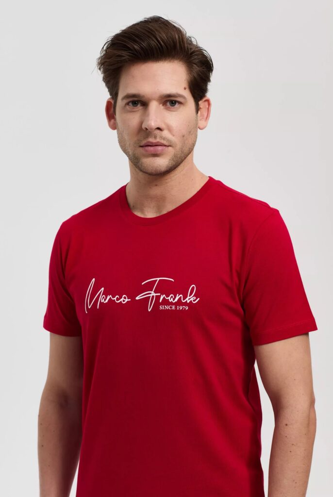Fabien : T-Shirt avec Logo Manuscrit - 18