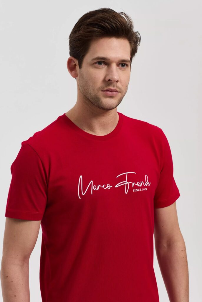 Fabien : T-Shirt avec Logo Manuscrit - 19