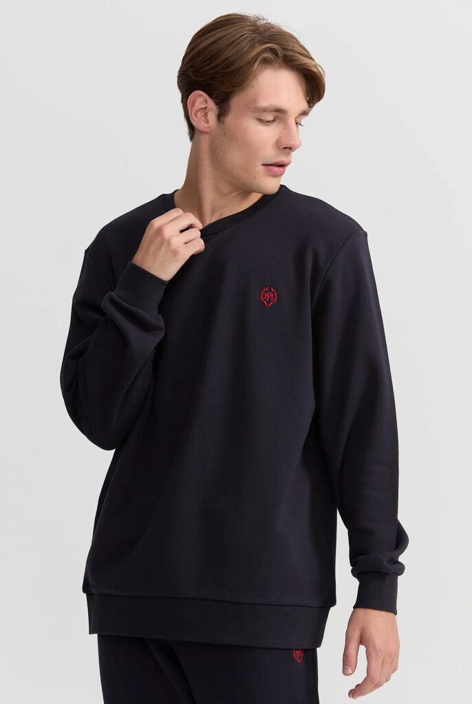 Faure : Sweat Brodé du Logo Emblématique - 51