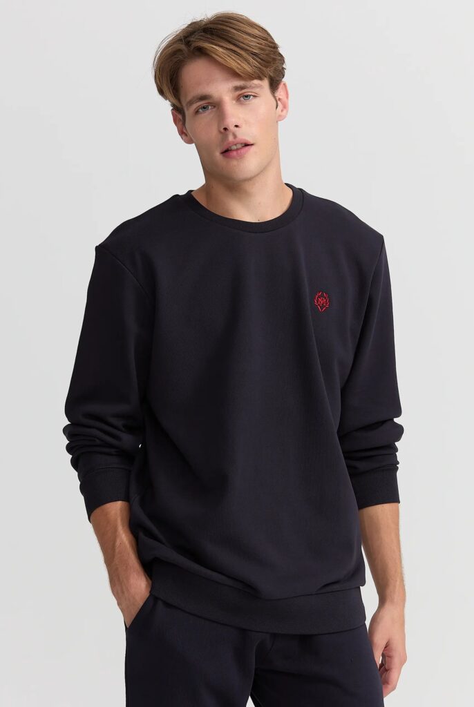 Faure : Sweat Brodé du Logo Emblématique - 52