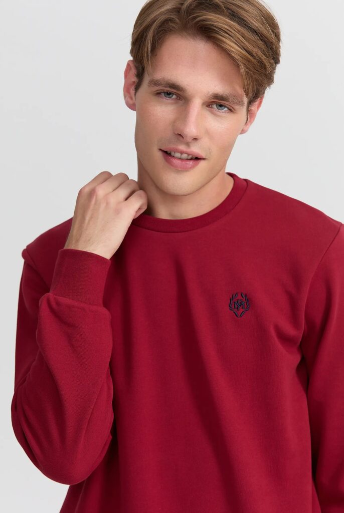 Faure : Sweat Brodé du Logo Emblématique - 56