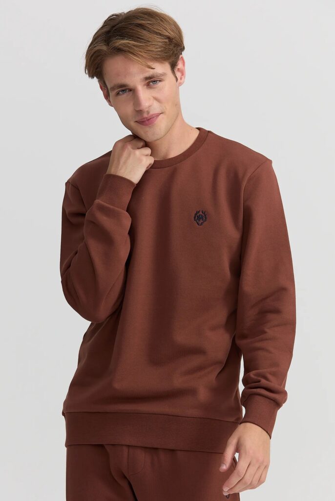 Faure : Sweat Brodé du Logo Emblématique - 43