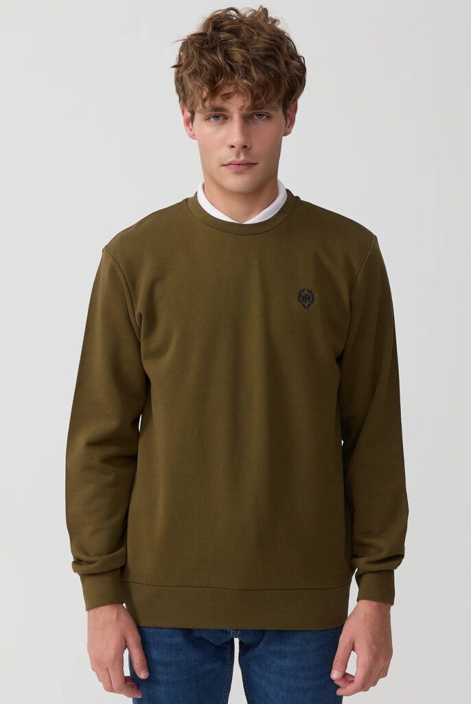 Faure : Sweat Brodé du Logo Emblématique - 46