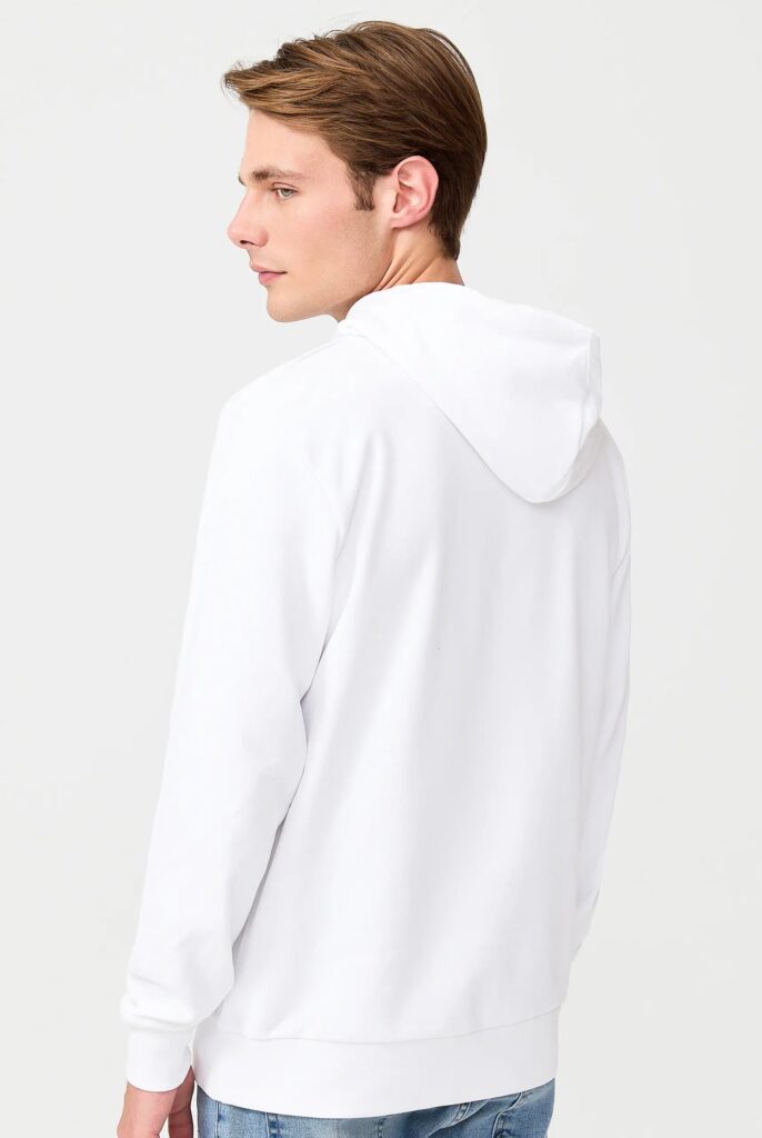 Fontaine : Sweat à Capuche Avec Logo Signature Brodé - 15