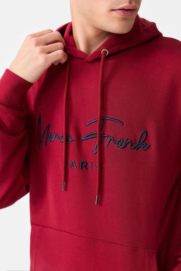 Fontaine : Sweat à Capuche Avec Logo Signature Brodé - 34