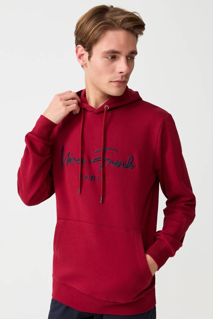 Fontaine : Sweat à Capuche Avec Logo Signature Brodé - 38