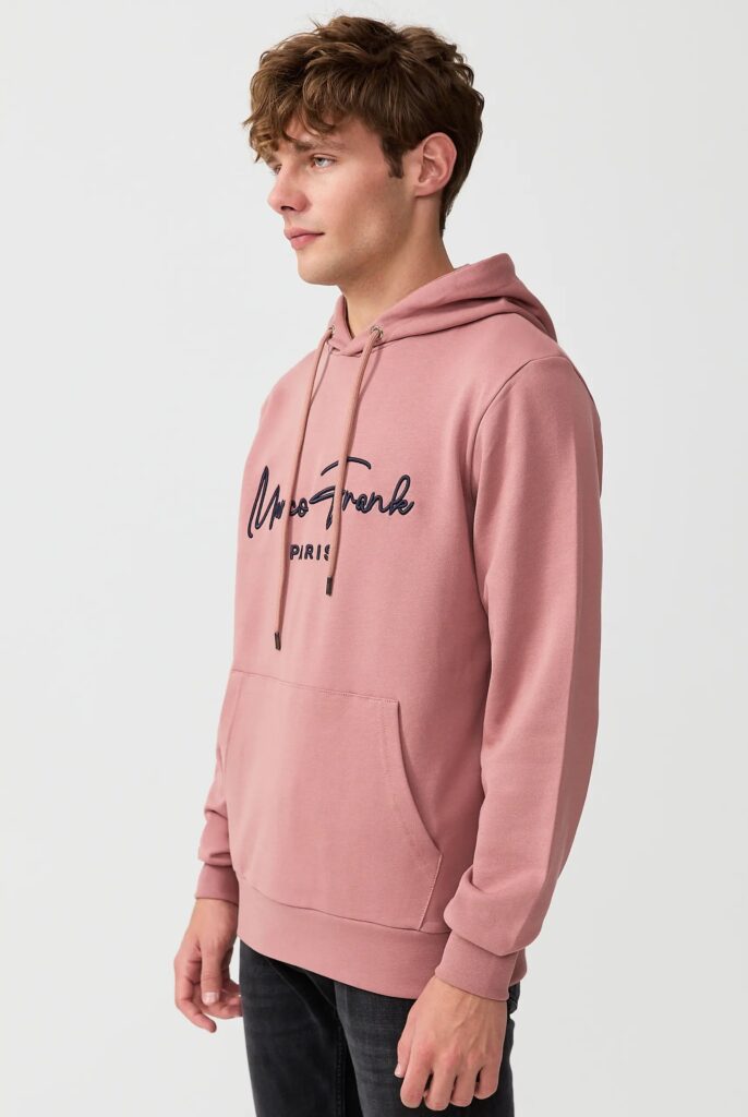 Fontaine : Sweat à Capuche Avec Logo Signature Brodé - 8