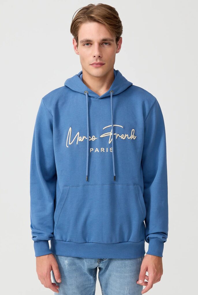 Fontaine : Sweat à Capuche Avec Logo Signature Brodé - 26