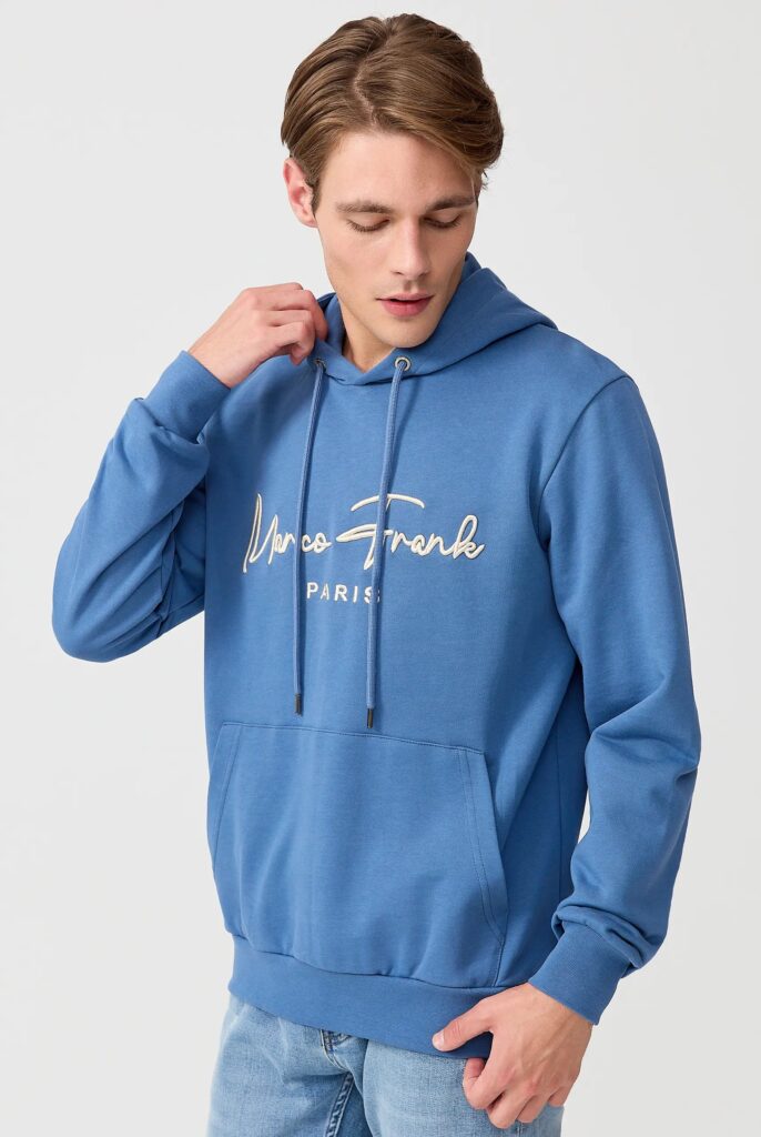 Fontaine : Sweat à Capuche Avec Logo Signature Brodé - 27