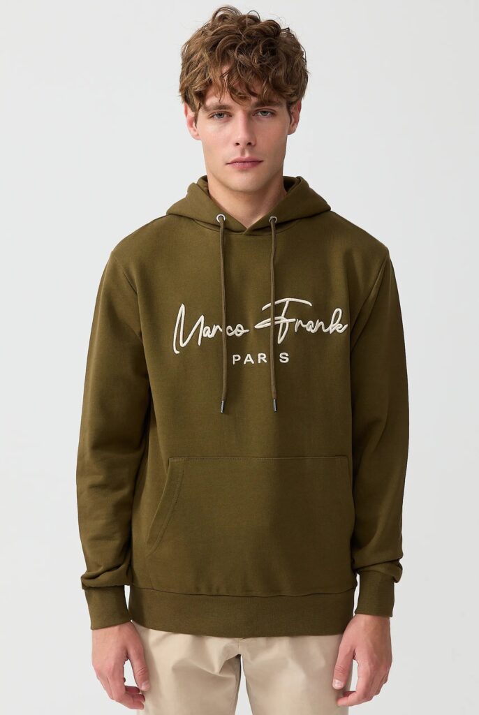 Fontaine : Sweat à Capuche Avec Logo Signature Brodé - 41