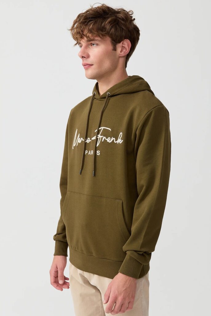 Fontaine : Sweat à Capuche Avec Logo Signature Brodé - 43