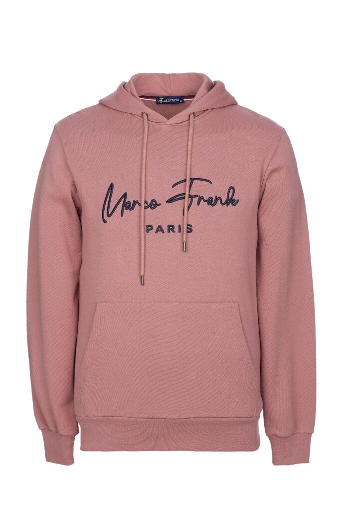 Fontaine : Sweat à Capuche Avec Logo Signature Brodé - 7