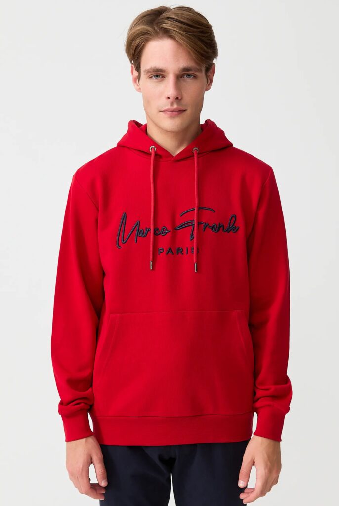Fontaine : Sweat à Capuche Avec Logo Signature Brodé - 31