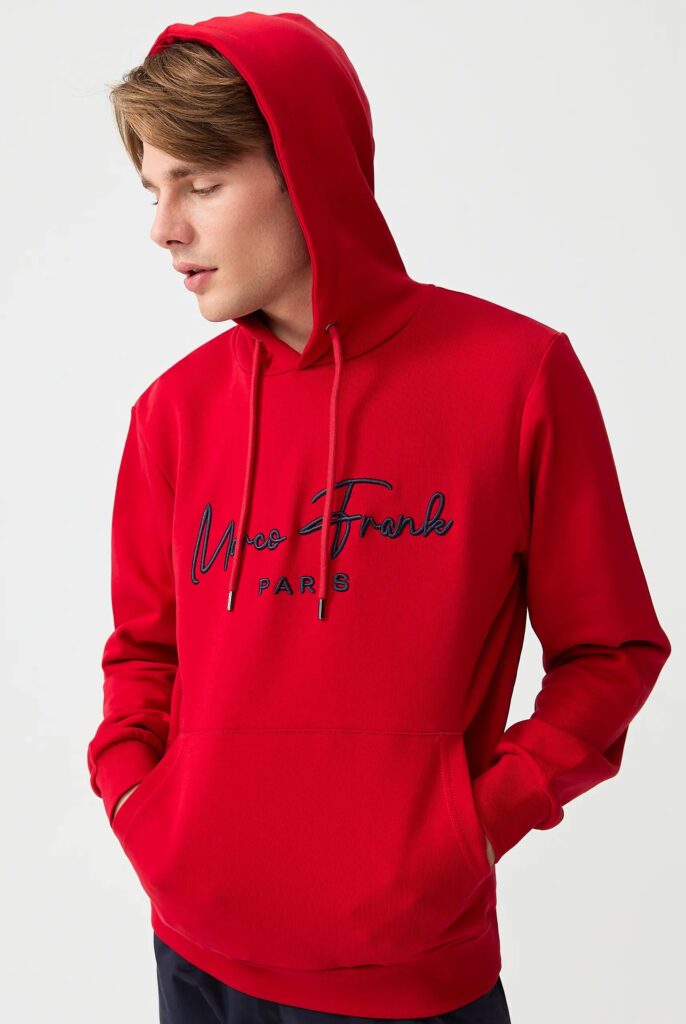 Fontaine : Sweat à Capuche Avec Logo Signature Brodé - 32