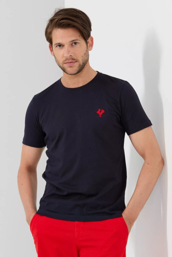 Gerard : T-Shirt avec l’emblématique Logo du Coq Brodé - 9