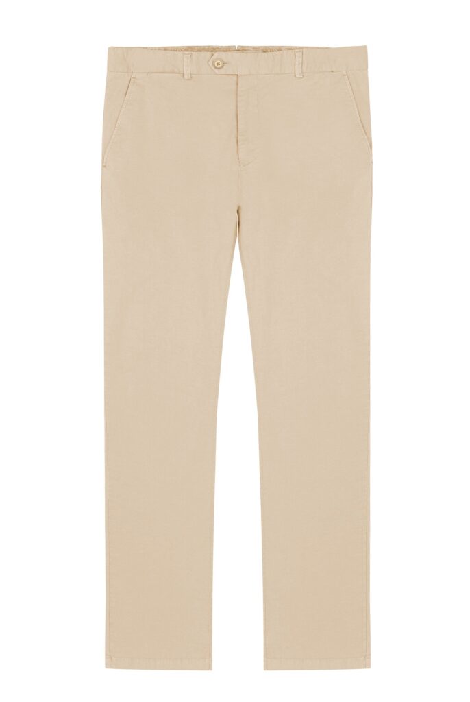 Harvey : Chino Regular Fit en Coton Stretch - 34