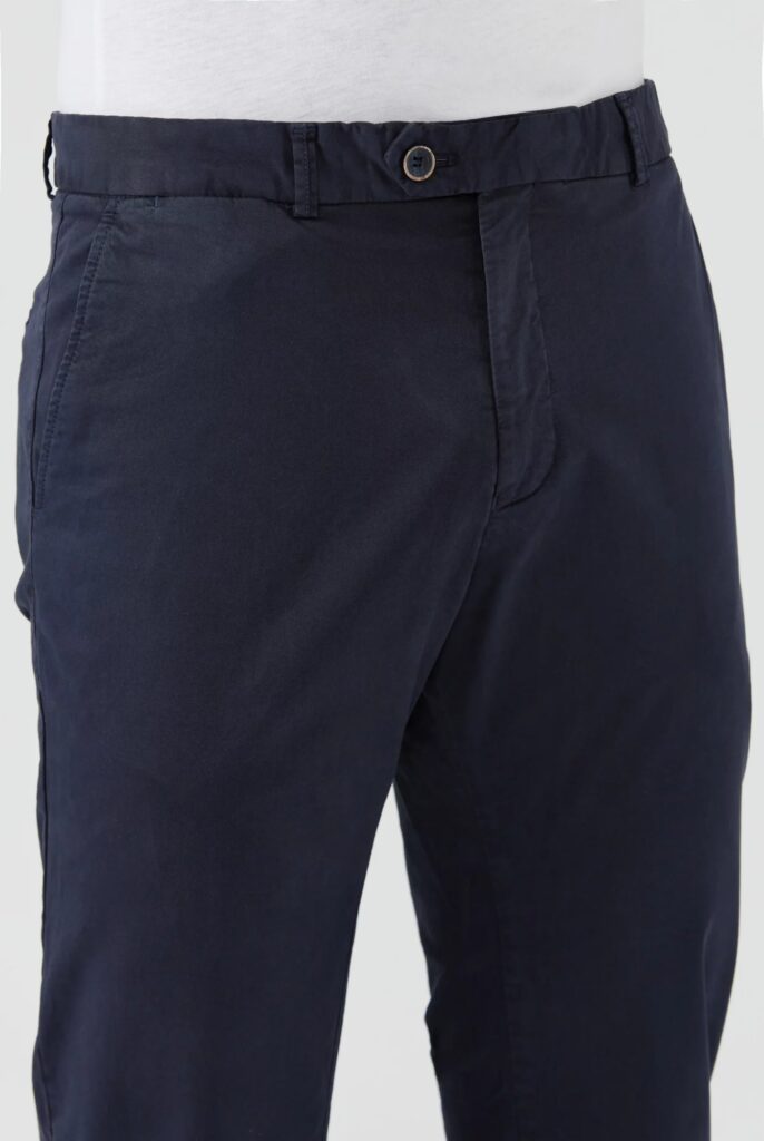 Harvey : Chino Regular Fit en Coton Stretch - 27