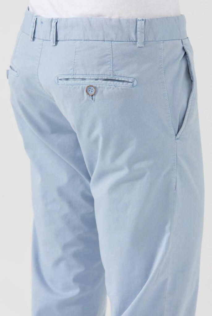 Harvey : Chino Regular Fit en Coton Stretch - 20