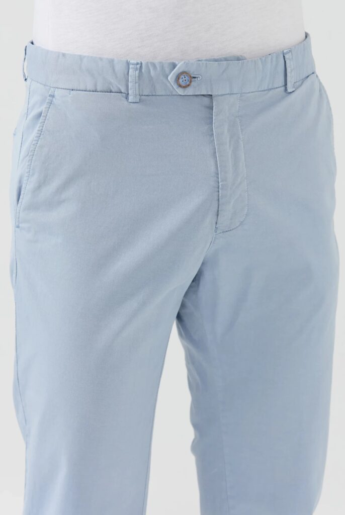 Harvey : Chino Regular Fit en Coton Stretch - 22