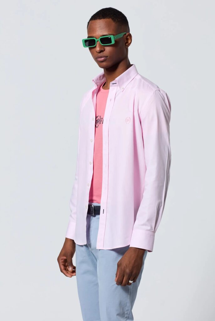 Harvey : Chino Regular Fit en Coton Stretch - 23