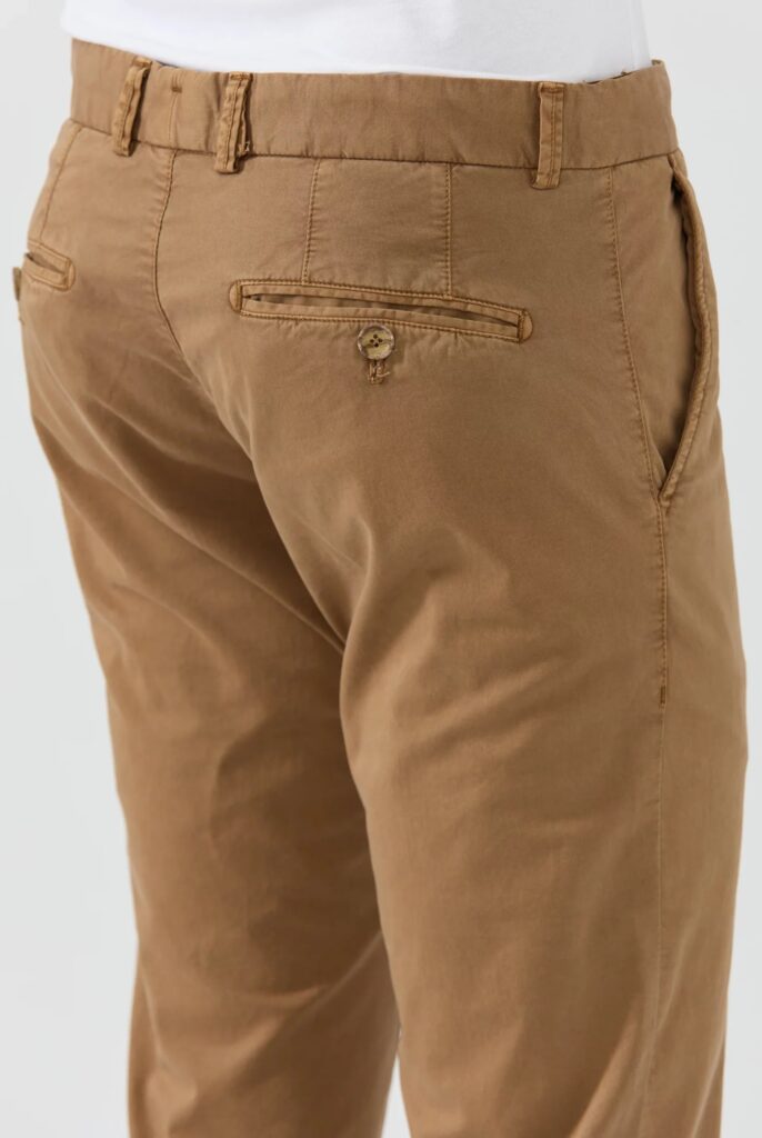 Harvey : Chino Regular Fit en Coton Stretch - 3