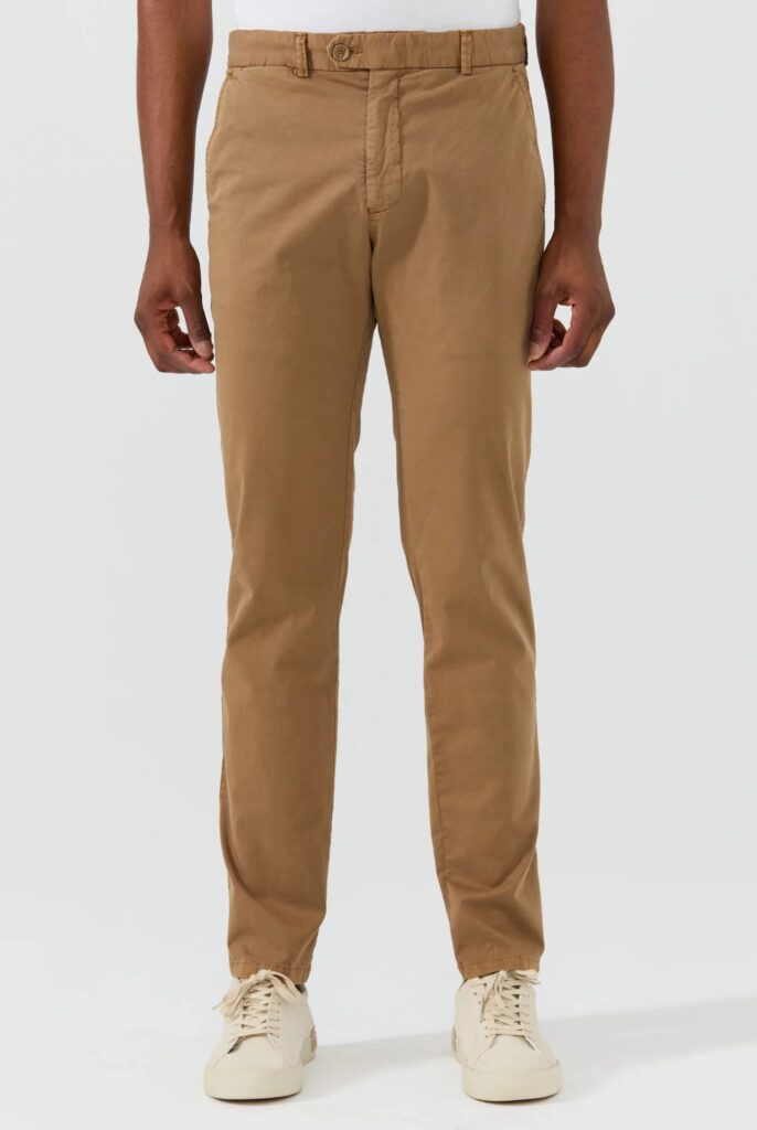 Harvey : Chino Regular Fit en Coton Stretch - 4