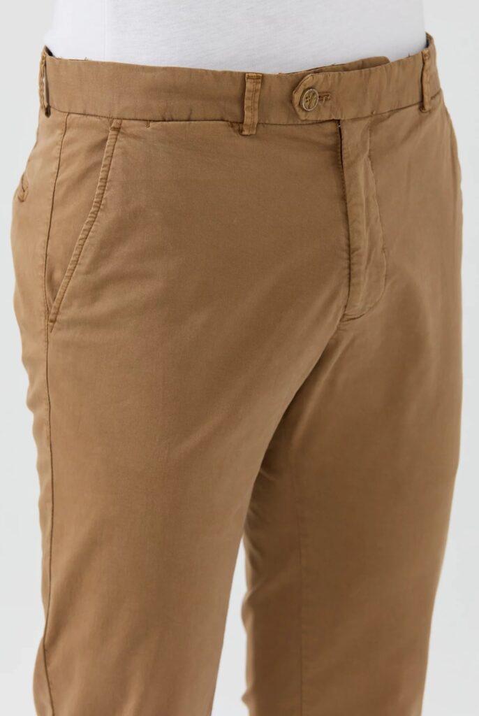 Harvey : Chino Regular Fit en Coton Stretch - 5