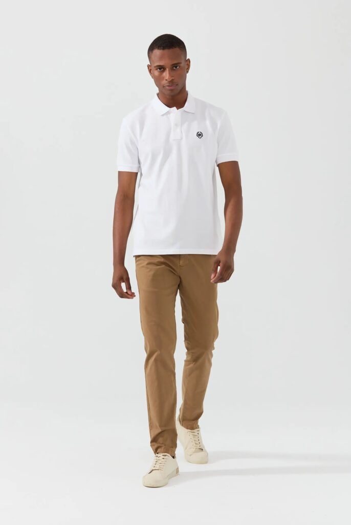 Harvey : Chino Regular Fit en Coton Stretch - 8