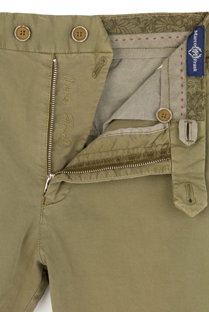 Harvey : Chino Regular Fit en Coton Stretch - 14