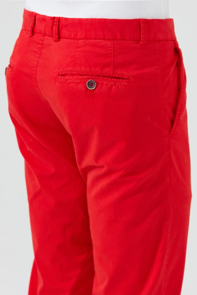 Harvey : Chino Regular Fit en Coton Stretch - 10