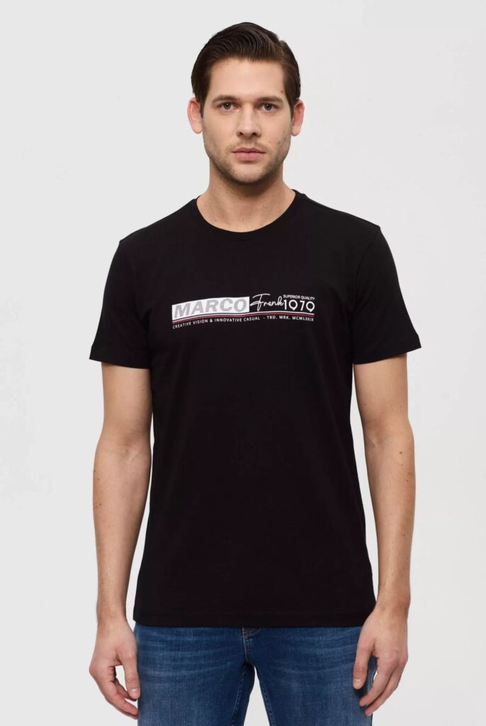 Henri : T-Shirt avec Logo Imprimé - 22