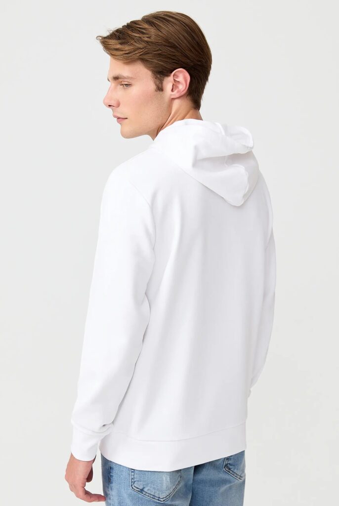 Hugh : Sweat à Capuche Avec Logo Signature Brodé - 20