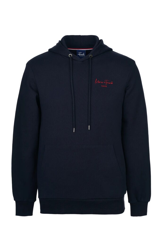 Hugh : Sweat à Capuche Avec Logo Signature Brodé - 66