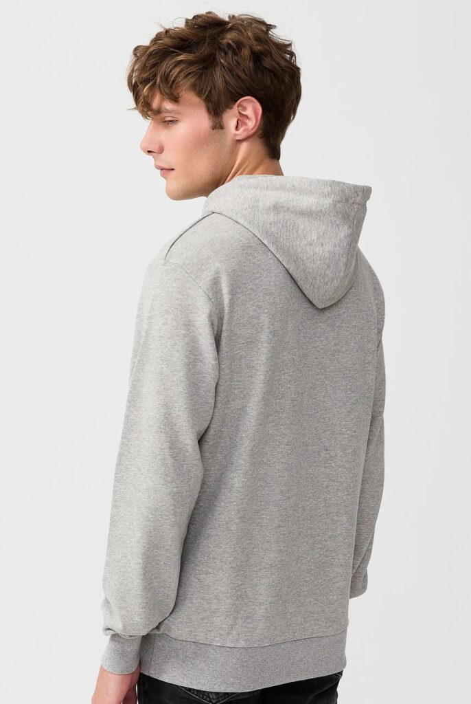 Hugh : Sweat à Capuche Avec Logo Signature Brodé - 50