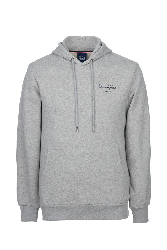 Hugh : Sweat à Capuche Avec Logo Signature Brodé - 70