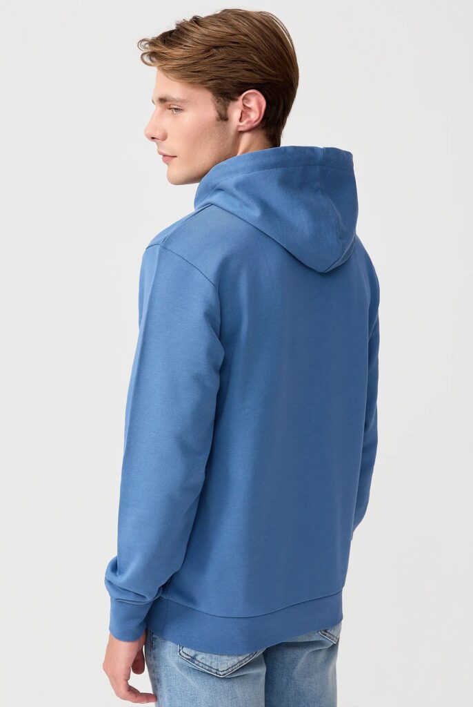 Hugh : Sweat à Capuche Avec Logo Signature Brodé - 60