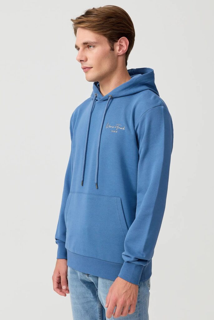 Hugh : Sweat à Capuche Avec Logo Signature Brodé - 63